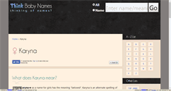 Desktop Screenshot of karyna.funurl.com